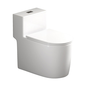 Inodoro de una pieza para el hogar, de cerámica, con bombeo, para apartamentos pequeños, sifón de remolino súper potente, gran calibre, ahorrador de agua, desodorante, silencioso - Product Image 4
