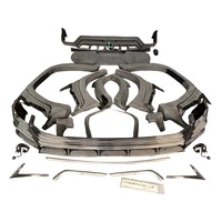 Kit carrosserie large style WD pour Lexus LX600 : Lame avant, jupes latérales, diffuseur arrière, spoiler, kit de passage de roue large