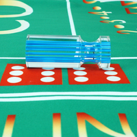 Accessoires de roulette en acrylique transparent pour jeu de table