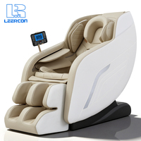 Fauteuil de massage zéro gravité haut de gamme LEERCON avec détection cardiaque intelligente IA, mode tout-en-un pour personnes âgées, fauteuil inclinable 2026