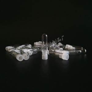 Tubos de ensayo de vidrio Tianjing de 8x40 mm con tapas para almacenamiento de muestras y envasado de cosméticos - Product Image 3