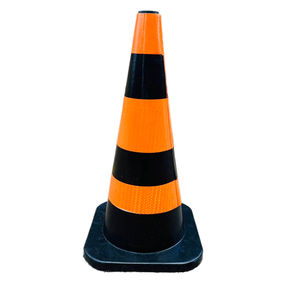 Conos de Tráfico ROADSAFE de 70 cm, 2.8 kg, <span class=keywords><strong>Naranja</strong></span> y Negro, Flexibles, de Goma, Advertencia de Seguridad, Fabricados para el Mercado de Israel - Product Image 2
