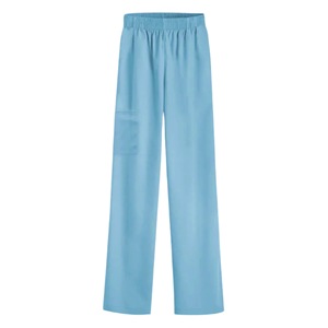 Women's Straight Leg Nurse <b>Pants</b> Elastic Waist Breathable Long <b>Work</b> <b>Pants</b> Summer Professional <b>Pants</b> Thin Fabric - Product Image 3