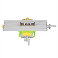 Mini-fraiseuse portable avec étau de table et glissière transversale réglable X-Y 2 axes pour perceuse sur banc BG-6300 310x90mm