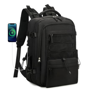 Oxford Wasserdichter Rucksack Notebook-Taschen mit USB-Ladeanschluss Große Kapazität Casual Sport Gym Tasche Schulranzen Business <span class=keywords><strong>Laptop</strong></span> - Product Image 1