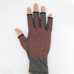 <span class=keywords><strong>Gants</strong></span> de compression antidérapants en coton et élasthanne à demi-doigts <span class=keywords><strong>pour</strong></span> hommes et femmes, avec points antidérapants sur la paume, <span class=keywords><strong>pour</strong></span> les douleurs aux <span class=keywords><strong>mains</strong></span> et l'<span class=keywords><strong>arthrose</strong></span> - Product Image 6