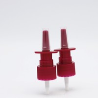 Brume 15ml Ambre Vide Saline Pompe Nasale Vaporisateur 10ml 30ml Pour Sinus Couvercles Bouchons et fermetures