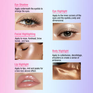 Barra de Gelatina Cristalina para Maquillaje de Ojos, de Venta Caliente, Fácil de Aplicar, Muestra Colores Naturalmente, Modifica el Maquillaje de Ojos, Desliza Suavemente - Product Image 4