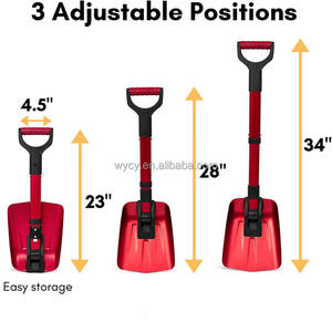 <span class=keywords><strong>Pelle</strong></span> <span class=keywords><strong>à</strong></span> <span class=keywords><strong>neige</strong></span> <span class=keywords><strong>pliable</strong></span> robuste, <span class=keywords><strong>pelle</strong></span> de camping pour le jardinage, le camping, kit d'urgence portable pour voiture - Product Image 5