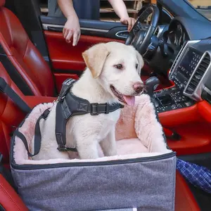 Pet portatile impermeabile lavabile interattivo cane Console per auto bracciolo rialzo sedile trasportino da viaggio per i viaggi