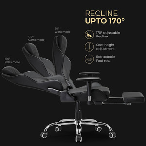 La silla ergonómica japonesa para juegos ofrece un soporte <span class=keywords><strong>de</strong></span> cintura incorporado <span class=keywords><strong>de</strong></span> 4 vías y un reposabrazos 4D <span class=keywords><strong>de</strong></span> aleación <span class=keywords><strong>de</strong></span> aluminio para un control <span class=keywords><strong>de</strong></span> precisión - Product Image 5