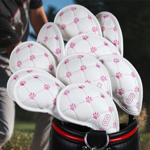 Fundas Protectoras para Palos de Golf de Cuero Sintético Grueso para Actividades Deportivas de Golf al Aire Libre - Product Image 1