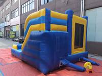 Château gonflable portable en PVC de haute qualité, taille personnalisée, pour enfants, usage commercial et extérieur, avec garantie d'un an