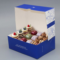 Boîtes à gâteaux sur mesure en gros, emballage en carton recyclable pour gâteaux d'anniversaire, pâtisseries et desserts