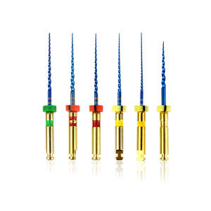 Minuo Dental - Fresas de aleación de titanio para conductos radiculares, con conicidad 017, 035, 02, 08, 04, 06, 21mm, 25mm, 31mm, para taladro eléctrico - Product Image 2