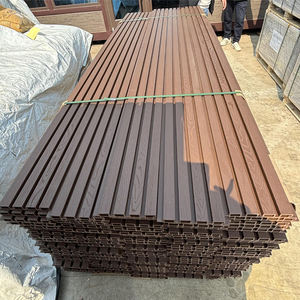 外部コンポジットクラッディングボード壁クラッディングコンポジットウッド用コンポジットウッズのように見えるコンポジットウッドグレインクラッディング - Product Image 3