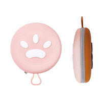 Baifu nouvelles idées de produits 2025 bols pliables en Silicone pour chien et chat bols à eau pliables en Silicone pour animaux de compagnie bol pliant en Silicone