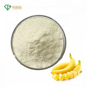 100% 純粋な天然有機フレッシュバナナピール粉末エキスバナナ風味粉末。