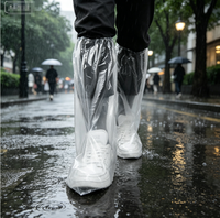 Surchaussures de protection robustes et imperméables pour l'agriculture, élastiques, jetables, anti-déchirure et antidérapantes