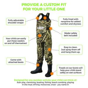 Coffre de camouflage à la mouche <span class=keywords><strong>rose</strong></span> étanche pour enfants, jeux de pêche, pataugeoire de bateau en plein air, nouveau - Product Image 6