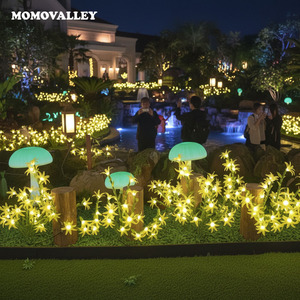 Luz LED Decorativa de Flores de Bajo Voltaje Segura de 24 V CC Original de Momovalley para Eventos en Interiores y Exteriores, <span class=keywords><strong>Decoración</strong></span> de Locales Comerciales - Product Image 1