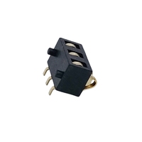 Connecteur de batterie au lithium à compression par ressort, pas de 2,5 mm, à montage en surface, borne métallique à refusion pour chargeur d'alimentation et interphone