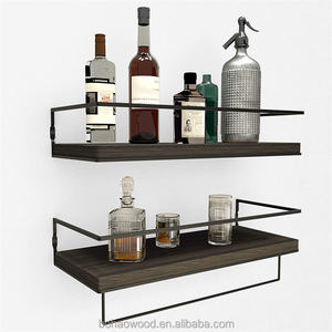 الخشب رف معلق على الحائط رف كتب رف معلق - Product Image 2