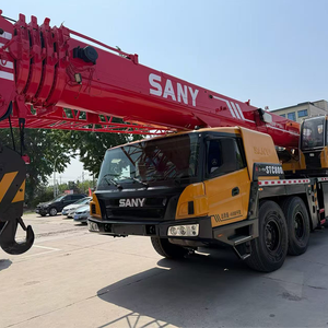 Grue mobile d'occasion Sany STC800A, grue sur camion de 80 tonnes, tout-terrain, en stock - Product Image 1
