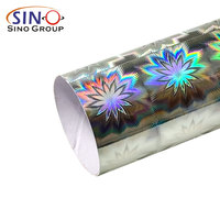 Vinilo de Corte Gráfico Holográfico Láser Arcoíris Cromado SINO