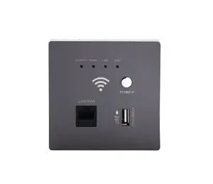 Luxury 2.4ghz Enterprise Mount Wall Wireless Access Electrical Smart Wifi Router Wall Socket