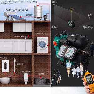 Hoàn toàn tự động 32m đầu bơm tăng áp hộ gia đình im lặng tự mồi gang Vật liệu vòi nước đường ống áp lực OEM - Product Image 5