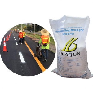 High Reflective Thermoplastic Yellow and <b>White</b> Traffic Road Line Marking <b>Paint</b> for Road Marking - Product Image 1