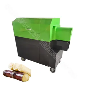 Pour Scrapper Peeling Machine Sugarcane Skin Peeler Chine