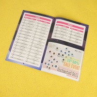 Caja de impresión personalizada brillante mate laminación papel cartón muñeca juguete negocio libro para colorear folleto