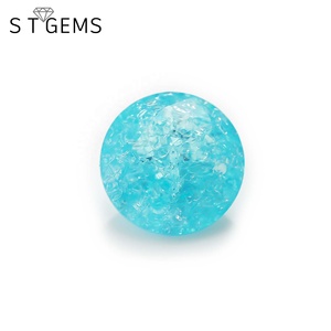 ST Gems Lab creato <span class=keywords><strong>pietra</strong></span> sintetica speciale <span class=keywords><strong>pietra</strong></span> di forma rotonda <span class=keywords><strong>Paraiba</strong></span> Nano in vendita - Product Image 1