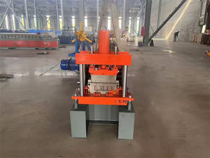 Panel de techo Galvanizado Zinc Stud Track Profile Machine Top Hat Frame <span class=keywords><strong>Omega</strong></span> Furring Purlin Máquina formadora de rollos - Product Image 2