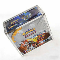 Boîte de présentation en acrylique pour booster Pokémon, résistante aux UV, avec couvercle magnétique N52, protection BB – En stock usine