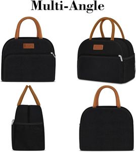 Large Capacity Leakproof Cooler Cute <b>Lunch</b> <b>Boxes</b> Tote Bags Reusable Insulated <b>Lunch</b> Container for <b>Work</b> Office Picnic - Product Image 2