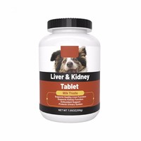 Complément alimentaire pour animaux de compagnie OEM/ODM : Comprimés Foie & Reins pour chiens et chats – Favorise une fonction hépatique et rénale saine