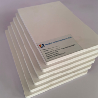 Feuille en plastique légère de panneau de PVC d'isolation thermique 1.22*2.44 1.56*3.05 2.05*3.05 feuille de mousse de 1-40mm
