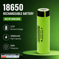 Baterai Lithium Ion HYL INR18650 18650 Baru 3.7V 3400mAh, Sel Isi Ulang Berkualitas Tinggi untuk Senter, Perangkat Elektronik