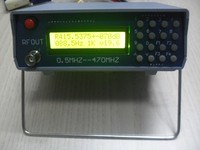 Source de signal RF haute fréquence 0,5-470 MHz Générateur de signal RF Testeur de compteur pour radio FM