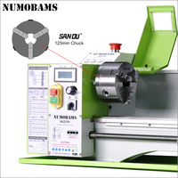 Tour à métaux de précision manuel NU210V 600 mm pour loisirs et bricolage