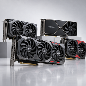 Carte graphique de jeu JIESHUO 5700XT 8 Go GDDR6 pour ordinateurs portables RX5700, ordinateurs de bureau PC 5700, carte VGA 3060 RTX <span class=keywords><strong>GTX</strong></span> <span class=keywords><strong>1080</strong></span>, carte graphique GPU RX5700 - Product Image 2