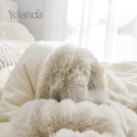 26 Couettes d'hiver chaudes et épaisses en peluche, vente en gros, pour chambre et salon