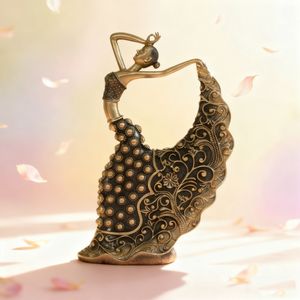 Statua Artigianale in Resina di Principessa Pavone, Figurina di Donna Danzante per Decorazione Soggiorno, Regalo Artistico per la <span class=keywords><strong>Casa</strong></span> - Product Image 6