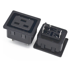 Módulo de entrada de energía IEC C13 C14 con/sin portafusibles, interruptor basculante, tomas de corriente eléctricas de CA para los mercados estadounidense y europeo - Product Image 2