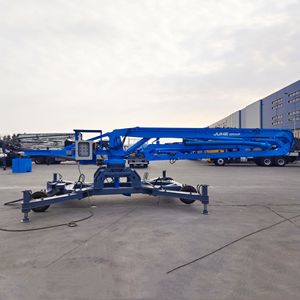 Pluma Distribuidora de Hormigón Móvil Eléctrica Tipo Araña de 15M 17M 21M, Precio de Fábrica JIUHE - Product Image 4