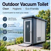 Toilettes portables à prix abordable, cabine individuelle, mobiles, préfabriquées, avec douche, pour chantier et événement