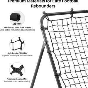 Magnífica Red de Rebote para Fútbol 1.2x1.2m, Ayuda de Entrenamiento para Práctica Individual y Ejercicios de Pases - Product Image 5